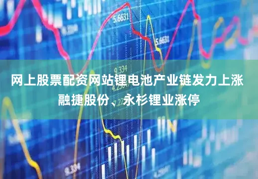 网上股票配资网站锂电池产业链发力上涨 融捷股份、永杉锂业涨停