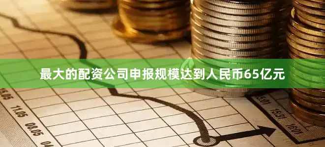 最大的配资公司申报规模达到人民币65亿元